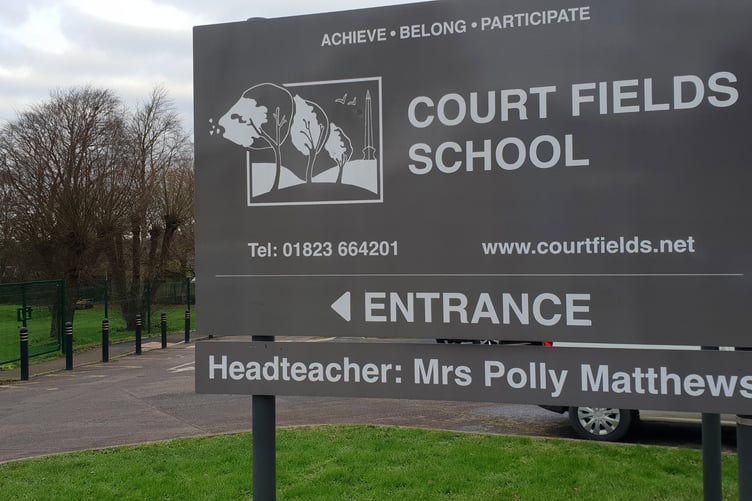 Court Fields School, Wellington, pupils are being asked to give up something for Lent.