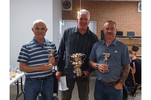 Andy Chappell (left) and Paul Desborough (right) - last season's pairs winners