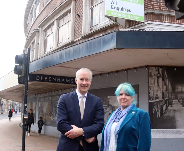 MP wants to bring huge, empty Debenhams' store back to life