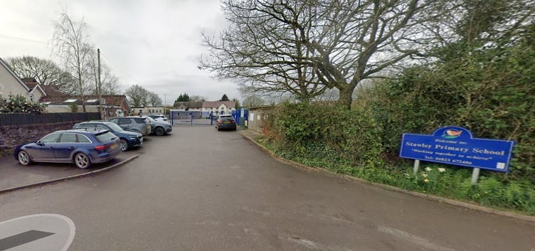 Stawley Primary School at Appley Cross in Ashbrittle