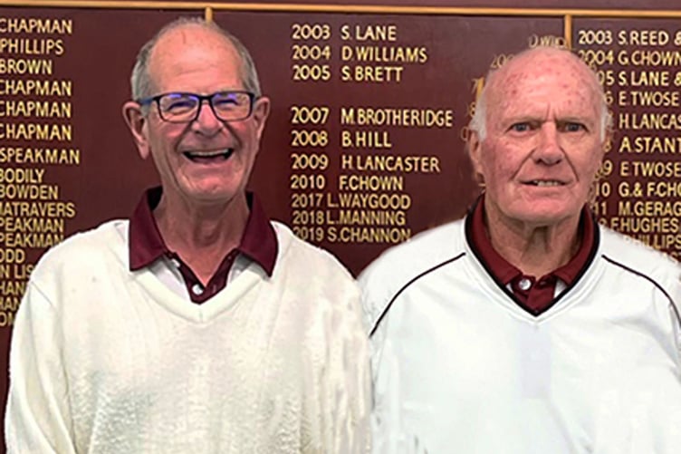 Finalists Ian Hollingsworth and Nick Channon