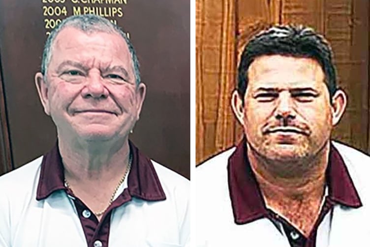 Steve Horrill (left) and Darren Sparks of the Spoofers