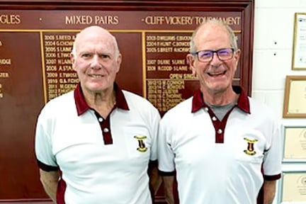 Nick Channon (left) and Ian Hollingsworth.