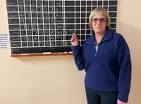Cathy Sharland wins ladies singles championship