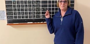 Cathy Sharland wins ladies singles championship