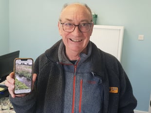 Rare video captured of water vole in town's nature area