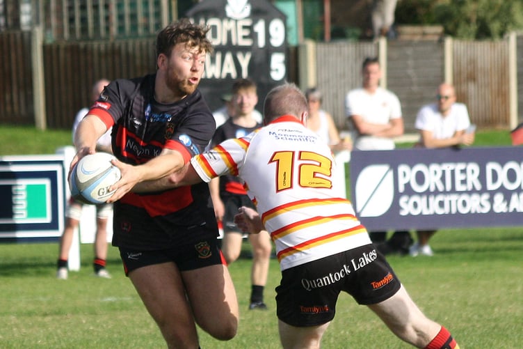 George Hodgson - scored a match-winning try against Cullompton in early September