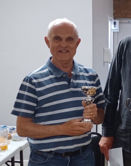 Andy Chappell - through to the final round of singles competition