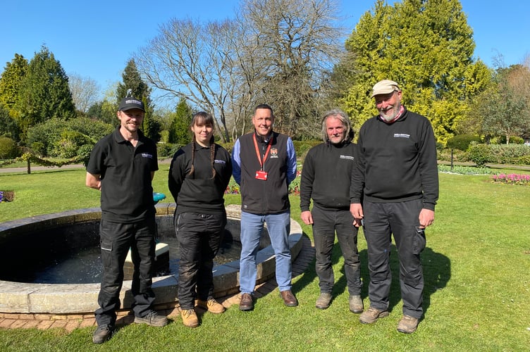 L-R: Zack McAuley, Sheldon Hancock, Darren Hill, Jay Prosser, and Alan Wilson