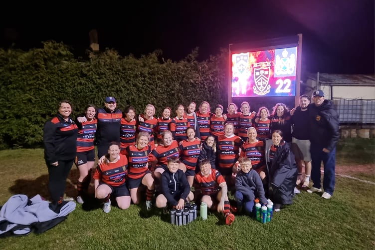 Wellington Vixens - so close to beating new champions Wiveliscombe