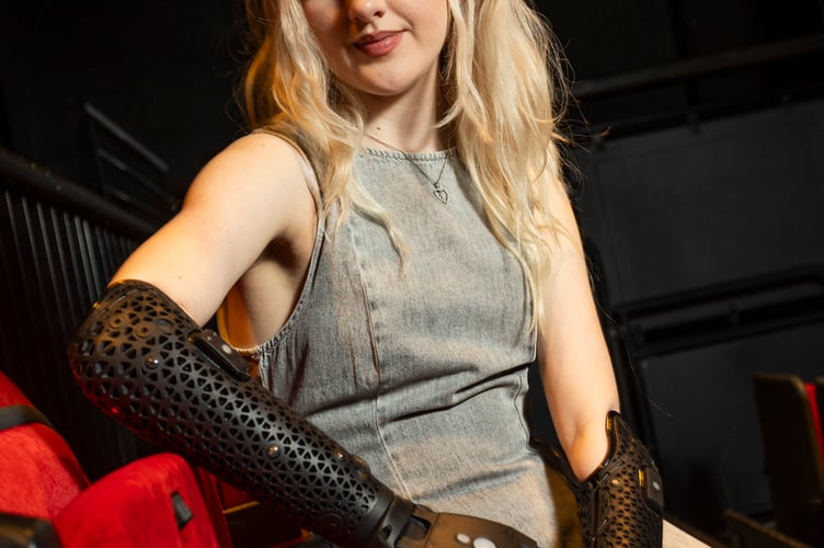 A teen model amputee has helped develop the world's most state-of-the-art robotic arms - designed over four years and Â£2m research. Music and social media star Tilly Lockey, 19, says she feels like a 'superhero' thanks to the new bionic technology. She lost both hands to meningitis as a baby but now has new robotic limbs which are the only in the world that are waterproof. Bristol. April 02 2025.   Release date â April 3, 2025.  Influencer Tilly says she can finally 'multi task' thanks to the 'Hero Pro' by Bristol-based robotics company Open Bionics who she has worked with since she was nine.  Open Bionics has now launched the state-of-the-art Hero RGD and Hero PRO bionic hands.  It spent Â£2m and four years on research and development incorporating feedback from around 1,000 existing Hero Arm users. 