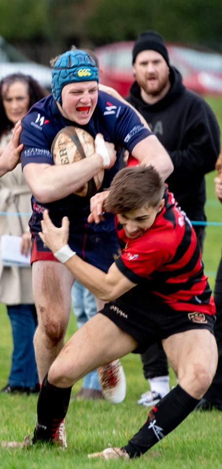 Will Thorne - scored an early try for Wiveliscombe