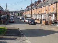 Footpath and pensioners' gardens used as short cut by drivers
