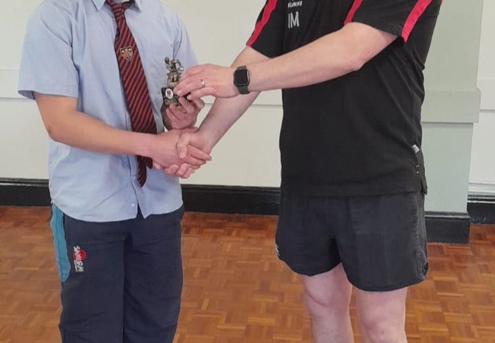 Man of the Match Brock Vallance