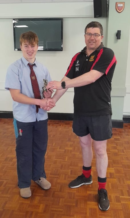 Man of the Match Brock Vallance