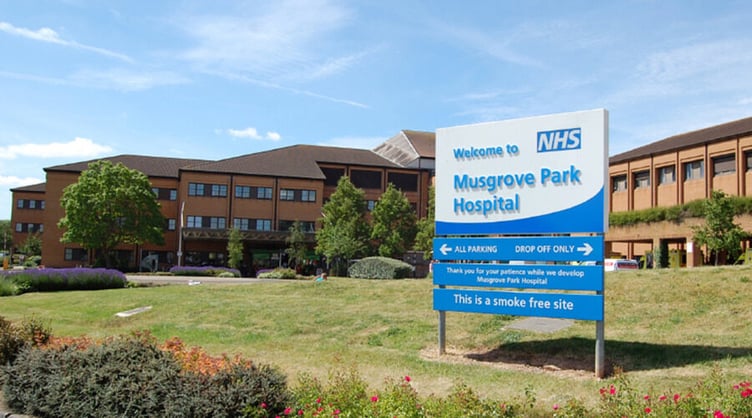 Musgrove Park Hospital are now operating a one way system amid construction
