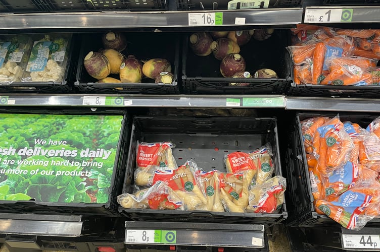 Parsnips and swede at 8p in Asda
