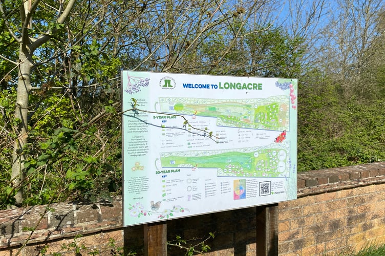 Transition Town Wellington's Longacre site in Rockwell Green