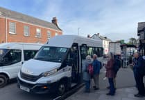 New Wivey to Welly bus arrives in town centre for first service
