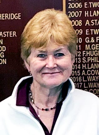 Liz May - a member of Wellington's winning team