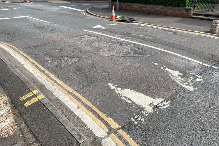 Councillors have highlighted South Street as one of the worst roads for potholes in Wellington