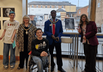 Three 16-year-old artists launch exhibition exploring disability