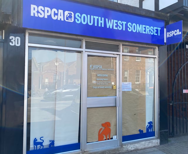 Wellington RSPCA charity shop to reopen after sudden closure