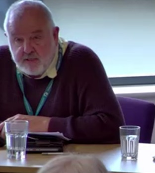 Councillor Henry Hobhouse (Liberal Democrat, Castle Cary) at the strategic planning committee meeting (Photo: Somerset Council)