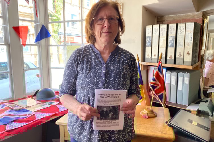 Louise Winborn has revealed the history of German prisoners of war based at a Wellington camp in a newly published booklet