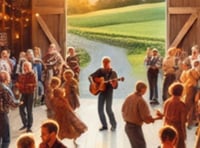 Third year of Milverton barn dance