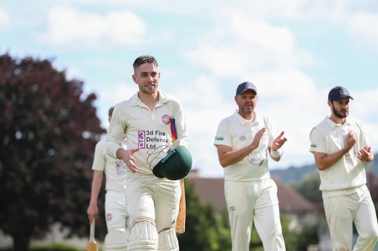 George Ruell - scored 96 before being run out