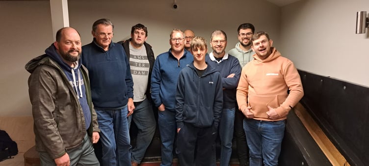 Nynehead Club who have just completed their first season in Wellington Ex-Services Skittles League's Chris Bullock Championship