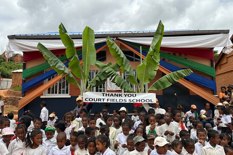 Court Fields School receive thanks for their support of students around Madagascar