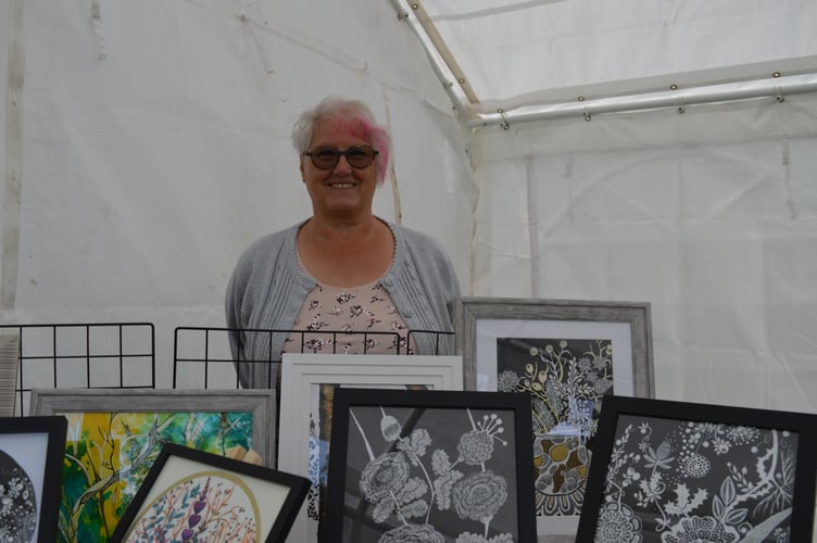 Paula Doodles Art - Paula Baird at Wellington Spring Fayre