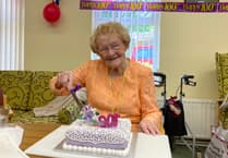 Wellington resident Grace Trovel celebrates her 100th birthday