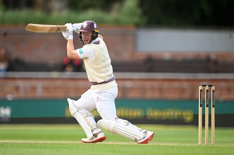 James Rew - scores match-winning ton for Somerset