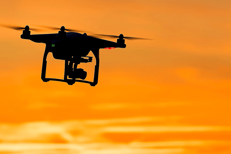 Between 1 January 2025 and 31 March 2025 there were 868 individual drone flights across Devon and Cornwal