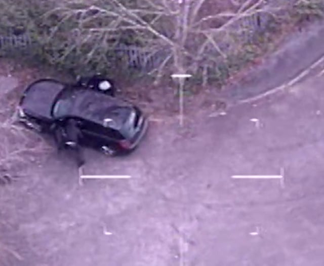 Footage shows drug-driver leading police on dramatic 120mph chase