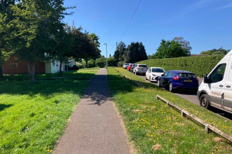 Existing walking and cycling links along Cheddon Road will be upgraded.