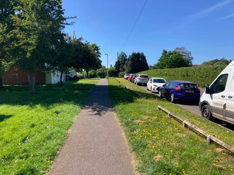 Existing walking and cycling links along Cheddon Road will be upgraded.