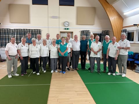 Rockwell Green and Creech shortmat bowlers