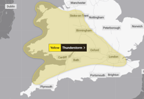 Met Office issue thunderstorm warning for Somerset