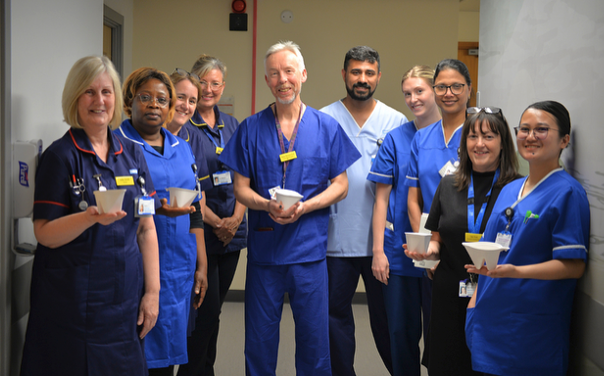 Mr Nick Burns-Cox and colleagues at Somerset NHS Foundation Trust