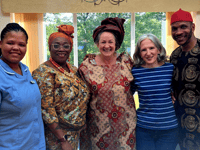 Care home celebrates African World Heritage Day