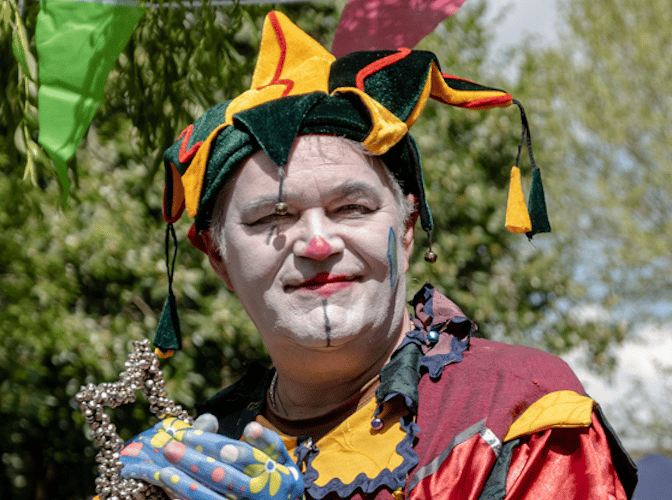 The Fool at the Wellington Spring Fayre
