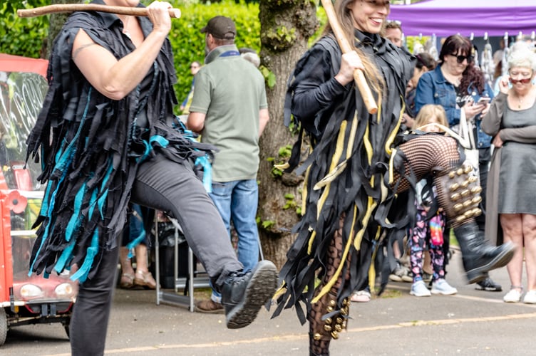  Bootstrap Border Morris at the Spring Fayre 2025
