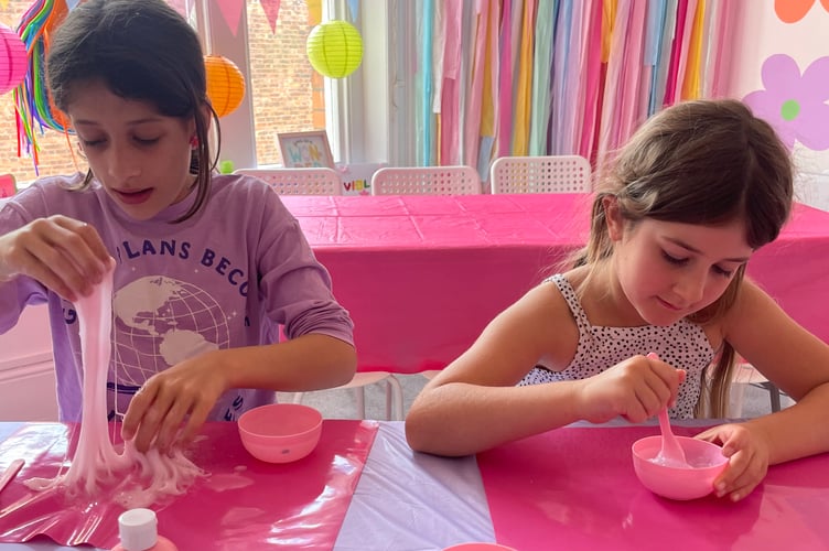 Slime club with TildaBelle's Craft Club
