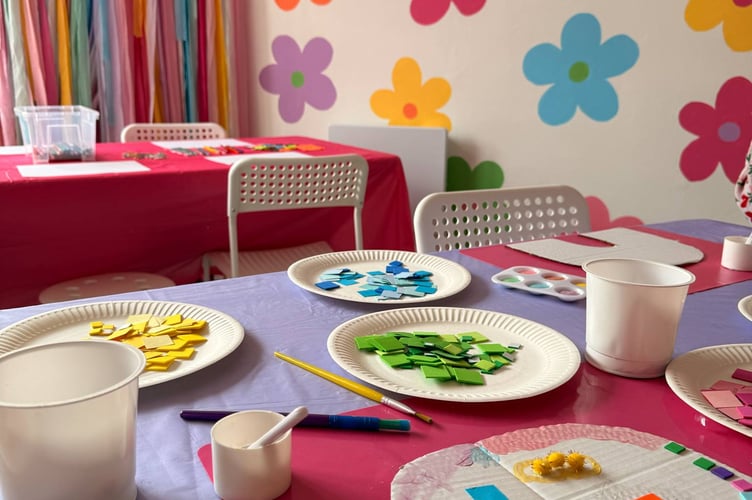 The Eliza House studio on Fore Street where TildaBelle's Craft Club hosts afterschool sessions and holiday camps