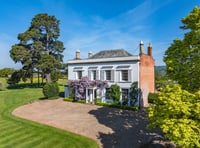"Elegant" Georgian manor for sale at foot of Quantock Hills 