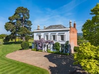 "Elegant" Georgian manor for sale at foot of Quantock Hills 